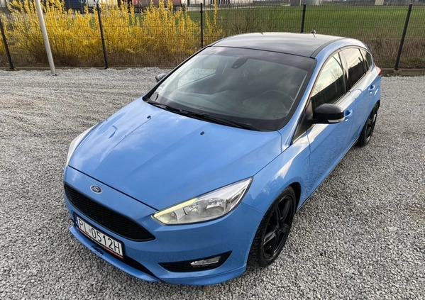 Ford Focus cena 45999 przebieg: 89000, rok produkcji 2017 z Krobia małe 667